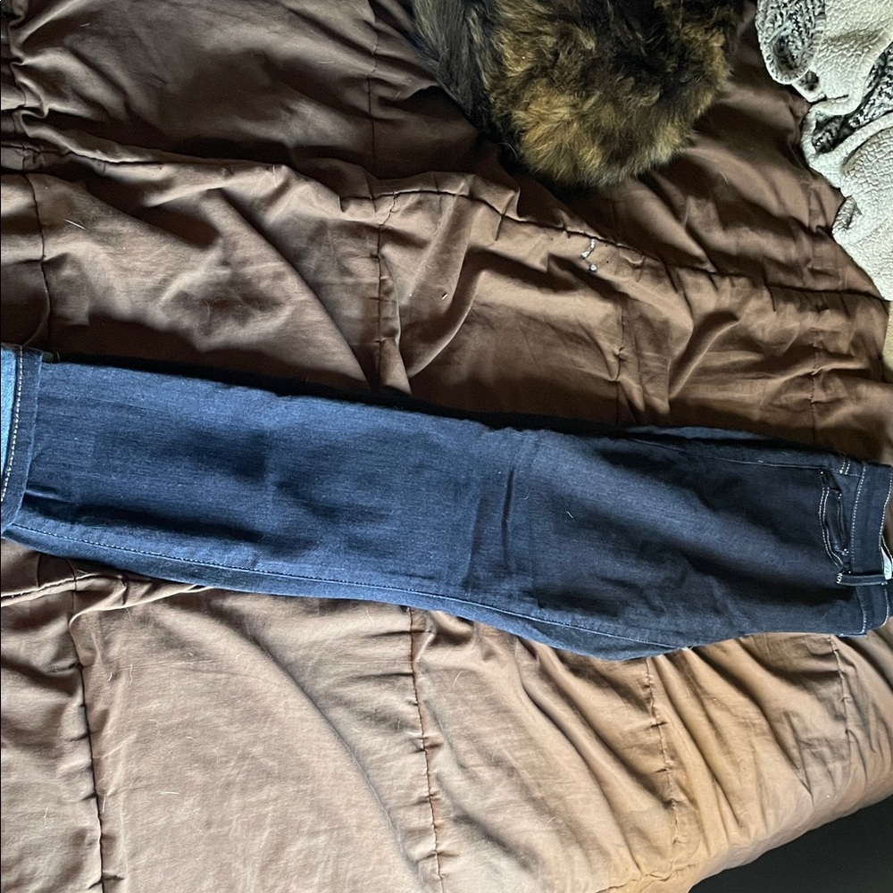 Dark Blue Denim Jeans